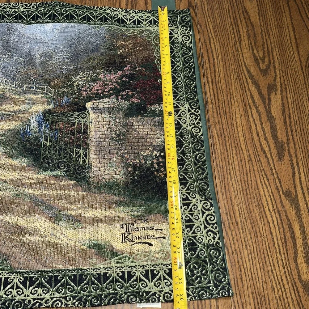 Thomas Kinkade Tapestry Painter Of Light Wall hanging 39